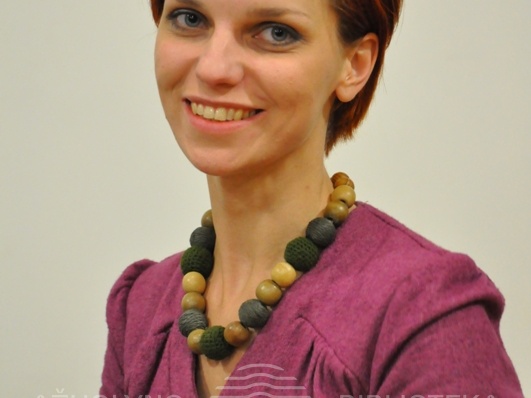 KAVB Skaitytojų klubo kuratorė Lina Sabaitytė