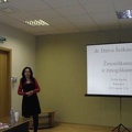 Dr. Daiva Šeškauskaitė pristato idėją &quot;Žmoniškumas ir žmogiškumas&quot;