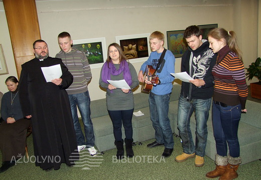 Renginyje koncertavo Kauno Šv. Antano bažnyčios jaunimas