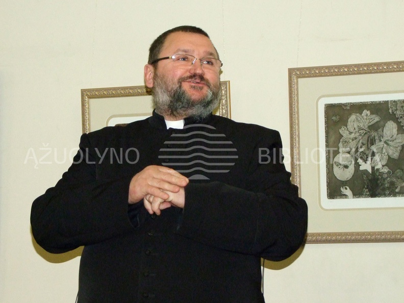 Knygos autorius kunigas Vitas Kaknevičius
