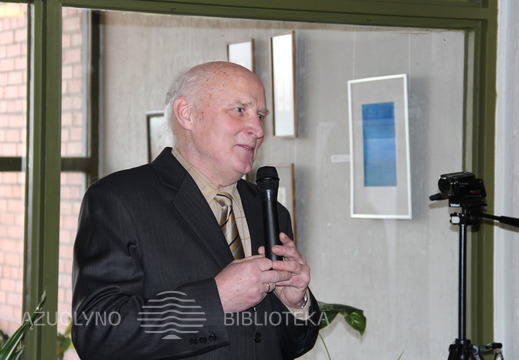 Kauno dailininkų klubo "Sfinksas" prezidentas V. K. Slavinskas 