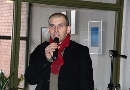 Lietuvos dailininkų sąjungos Kauno skyriaus pirmininkas G. Vaičys 