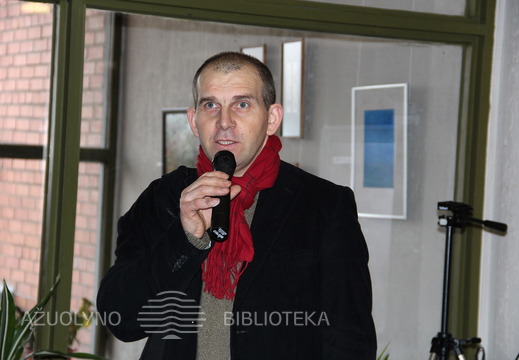 Lietuvos dailininkų sąjungos Kauno skyriaus pirmininkas G. Vaičys 