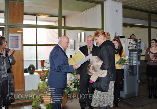 Parodos laureatų apdovanojimas