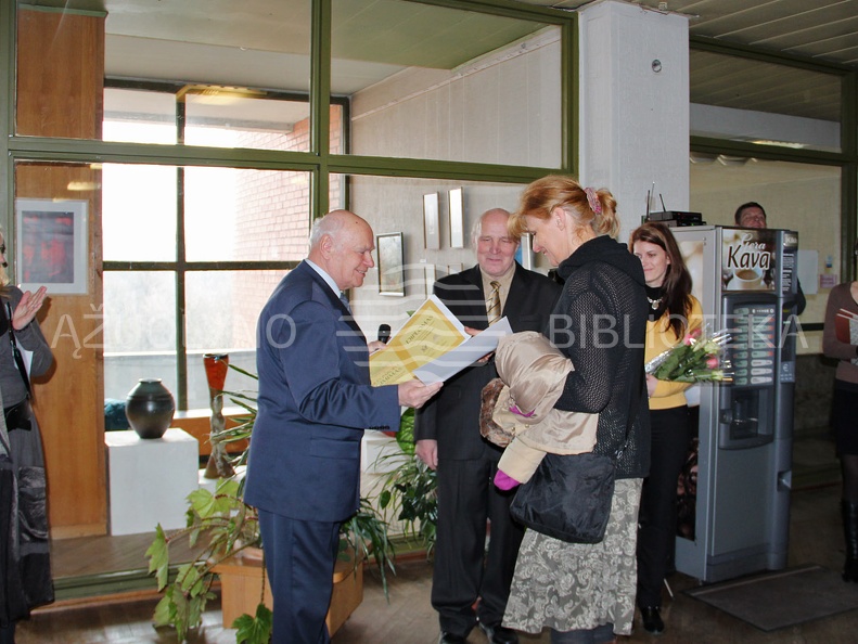 Parodos laureatų apdovanojimas