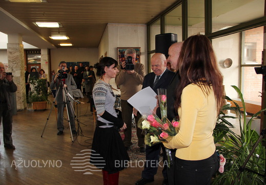 Parodos laureatų apdovanojimas