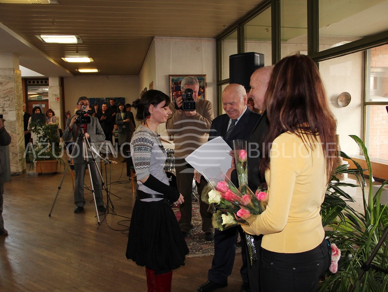 Parodos laureatų apdovanojimas
