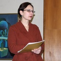 Renginio vedėja literatūrologė J. Katkuvienė