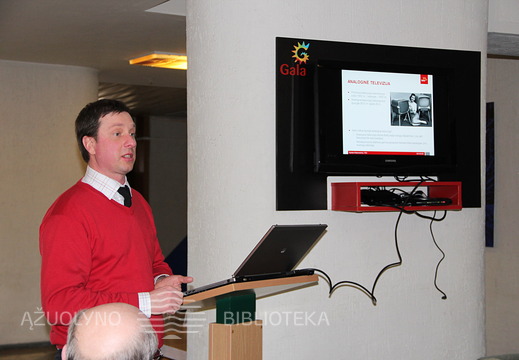 TEO LT, AB televizijos specialistas Egidijus Steponavičius