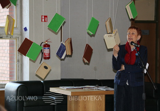 Renginio viešnia Maironio lietuvių literatūros muziejaus direktorė Aldona Ruseckaitė