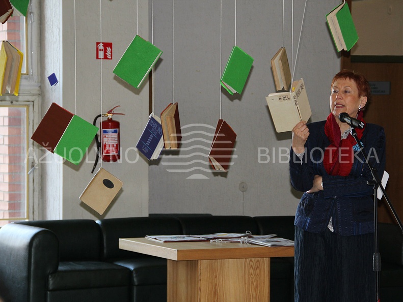 Renginio viešnia Maironio lietuvių literatūros muziejaus direktorė Aldona Ruseckaitė