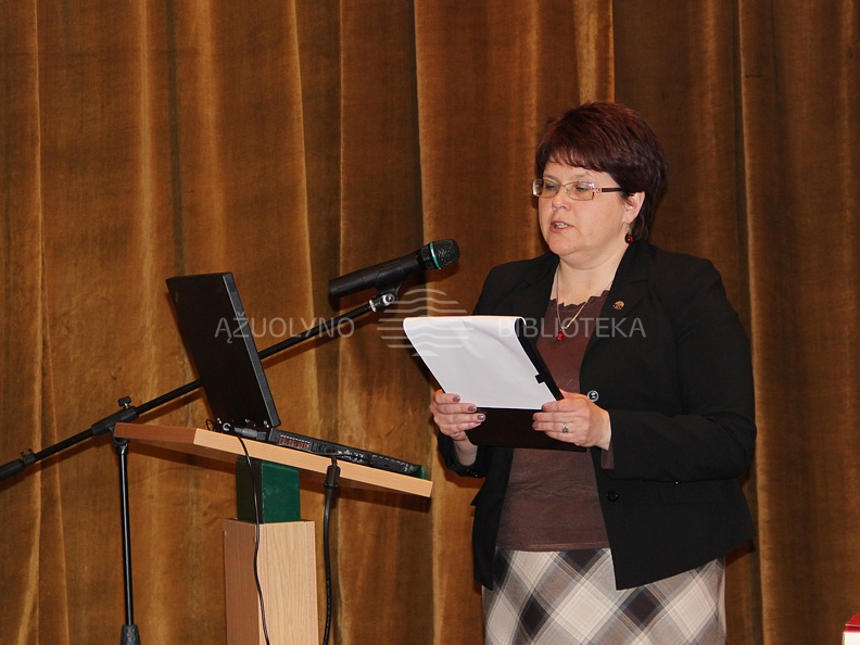Lietuvos bibliotekininkų draugijos KAVB grupės pirmininkė Daina Bandaravičiūtė