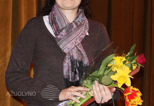 Skaitytojų aptarnavimo sk. Registracijos ir informacijos grupės bibliotekininkė Irena Gineikienė