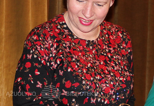 Skaitytojų aptarnavimo sk. Registracijos ir informacijos gr. vyresnioji bibliotekininkė Dalė Sabienė