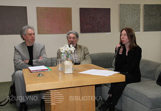 Susitikimas su dramaturge Daiva Čepauskaite ir Kauno kamerinio teatro spektaklio „Diena ir naktis“ kūrėjais