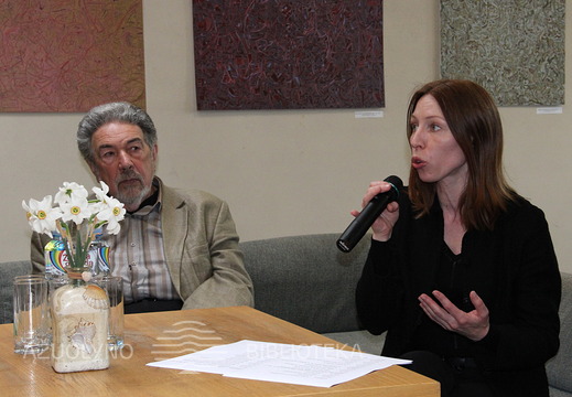 Režisierius Stanislovas Rubinovas ir dramaturgė Daiva Čepauskaitė