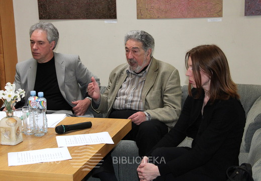 Kauno kamerinio teatro meno vadovas režisierius S. Rubinovas pasakojo apie spektaklio „Diena ir naktis“ kelią į sceną.