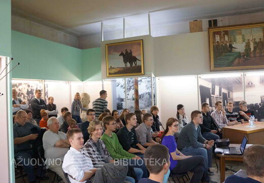 Protų mūšio akimirka