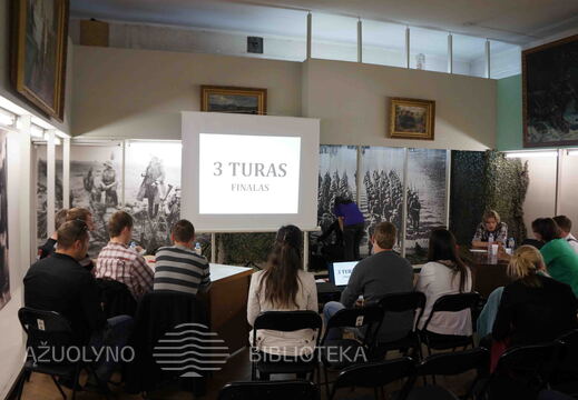 Protų mūšio akimirka