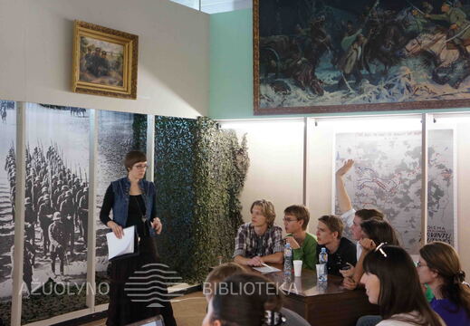 Protų mūšio akimirka