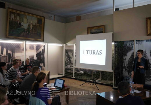 Protų mūšio akimirka