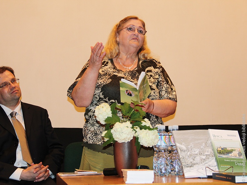 Savo eiles pristatė Kaliningrado L. Rėzos lietuvių kultūros draugijos atstovė, Kaliningrado 48-sios vidurinės mokyklos lietuvių 