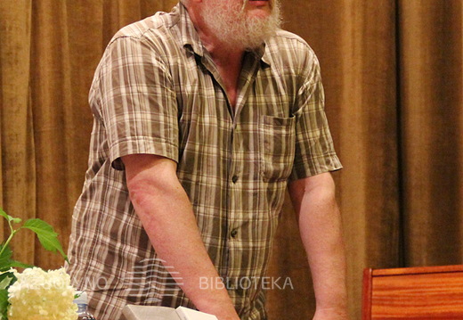 Savo eiles skaitė Rusijos rašytojų sąjungos Kaliningrado skyriaus pirmininkas Borisas Bartfeldas.