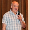 Susirinkusiuosius sveikino Lietuvos rašytojų sąjungos Kauno skyriaus pirmininkas Vidmantas Kiaušas.