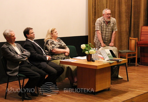 Napoleonas Kitkauskas, Sigitas Šamborskis, Rūta Daujotaitė-Leonova ir Borisas Bartfeldas