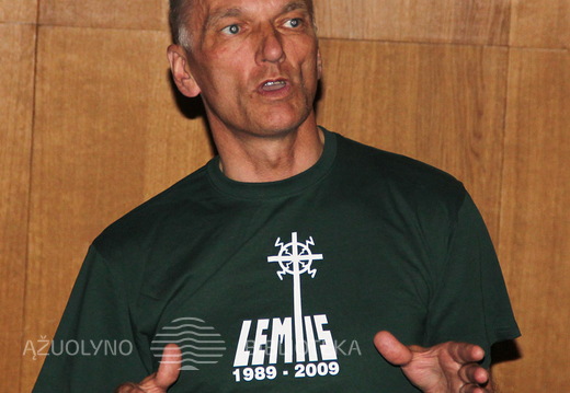 Režisierius, visuomeninės bendrijos „Lemtis“ narys Gintautas Alekna