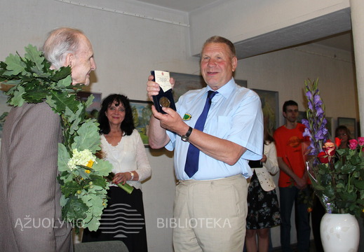 Jubilietą sveikino Kauno vicemeras V. Vasilenko