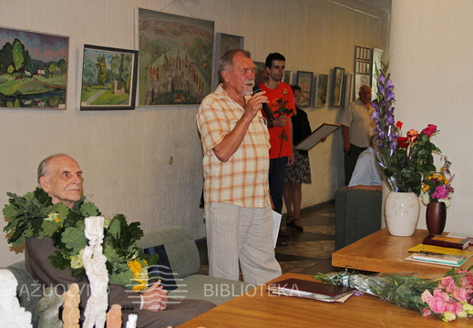 Kalba architektas Jonas Lukšė