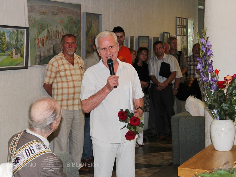 Tėvynės pažinimo draugijos vicepirmininkas, leidyklos „Kalendorius“ direktorius A. Naruševičius