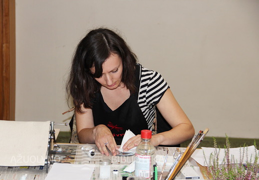 Dailininkė Gražvyda Andrijauskaitė