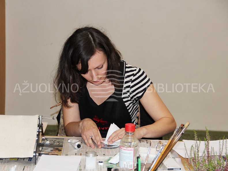 Dailininkė Gražvyda Andrijauskaitė
