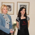 Parodą pristato bibliotekos darbuotoja Vilma Gerasimovienė