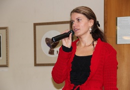 Renginio vedėja KAVB kultūrinių renginių organizatorė A. Megelinskienė