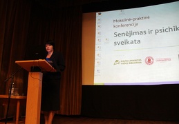 Mokslinė-praktinė konferencija „Senėjimas ir psichikos sveikata“