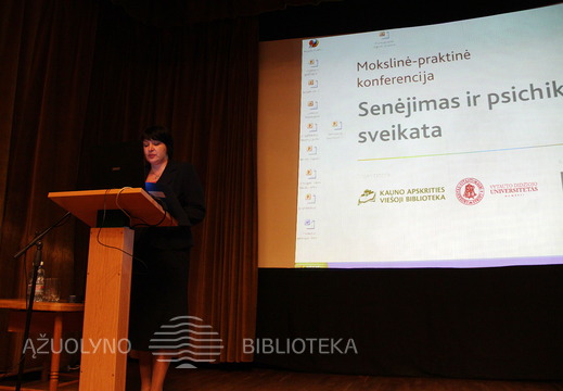 Sveikinimo žodį tarė KAVB direktorė Asta Naudžiūnienė