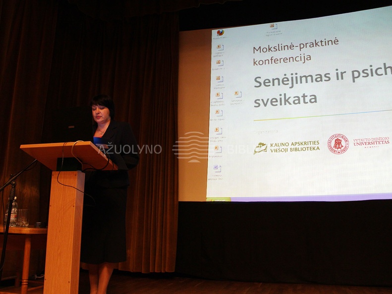 Sveikinimo žodį tarė KAVB direktorė Asta Naudžiūnienė