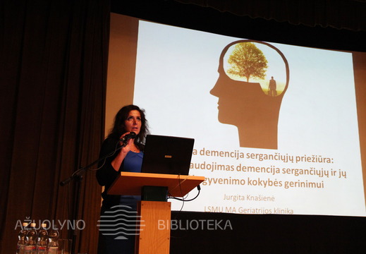Gydytoja Jurgita Knašienė (LSMU MA Geriatrijos klinika)