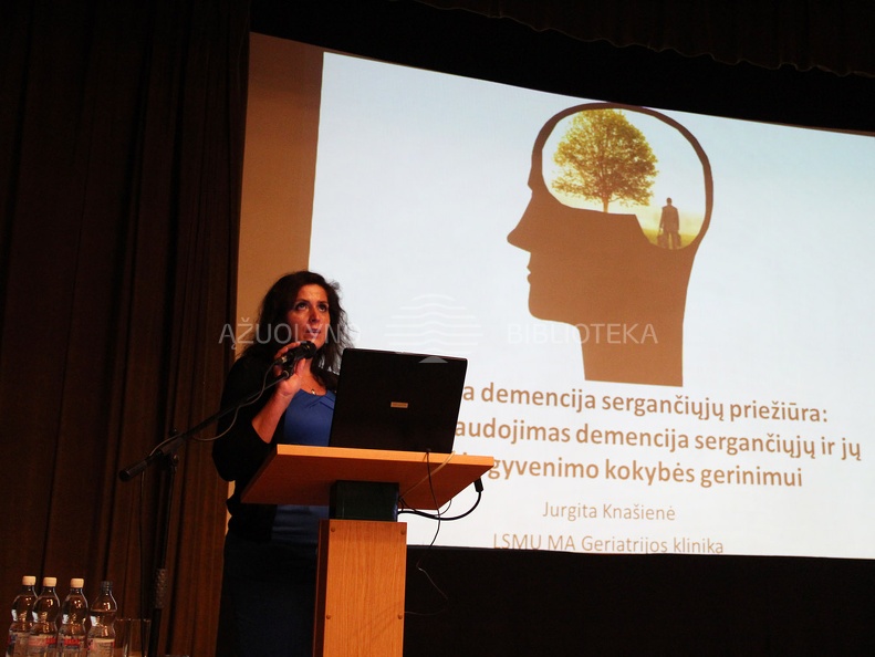 Gydytoja Jurgita Knašienė (LSMU MA Geriatrijos klinika)