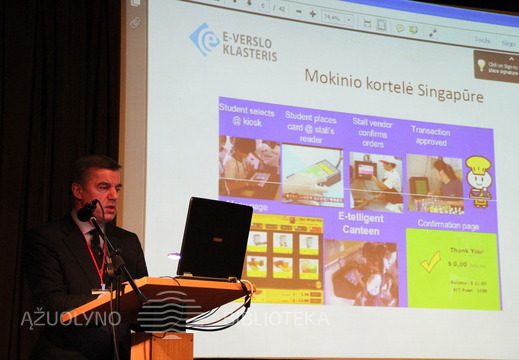 Dr. Albinas Bačiliūnas (UAB „E-verslo klasteris“) 