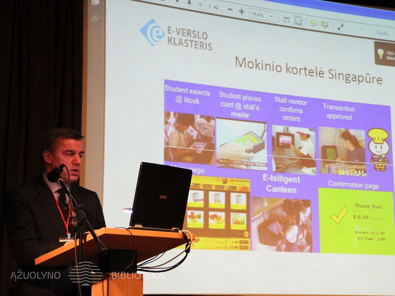 Dr. Albinas Bačiliūnas (UAB „E-verslo klasteris“) 