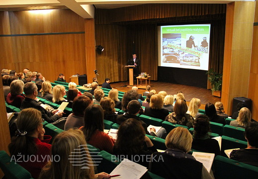 Konferencijos akimirka