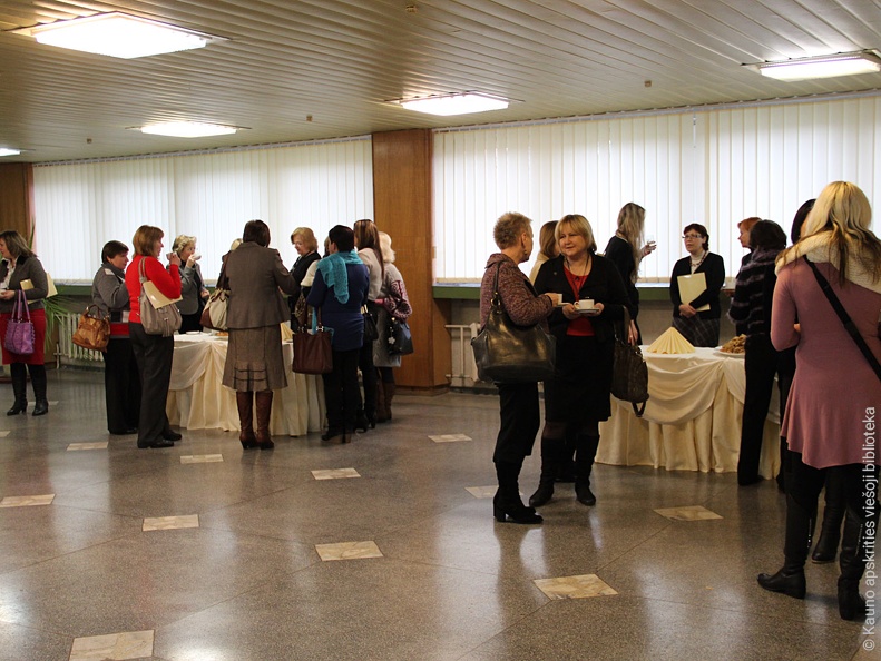 Konferencijos akimirka