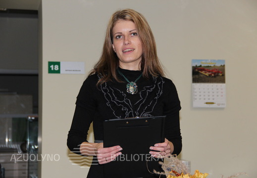 Renginio vedėja KAVB renginių organizatorė Aistė Megelinskienė