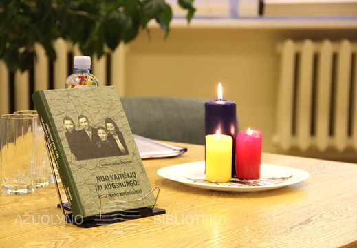 J. J. Mašioto knyga „Nuo Vaitiškių iki Augsburgo: karo meto atsiminimai“ 