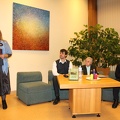 R. Tamoliūnienė, VDU studentas S. Jezavita, J. J. Mašioto giminaitė D. Andriušytė ir VDU profesorius Jonas Vaičenonis
