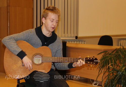 Kauno valstybinio dramos teatro mokyklėlės „Mano teatras“ auklėtinis Kristupas Biržietis 
